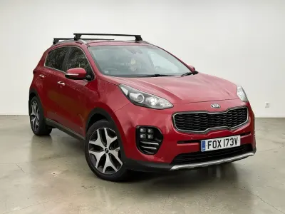 Used Kia Sportage GT-Line 136 HP (100 kW) 2016 Red SUV