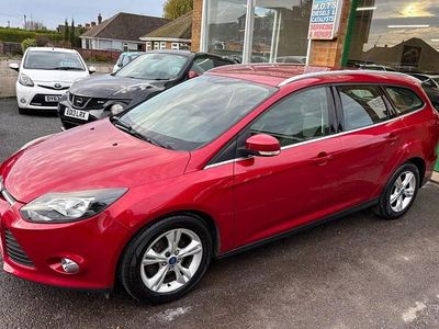 Red Used 2012 Ford Focus Zetec Estate | £3,295 (Fair price)