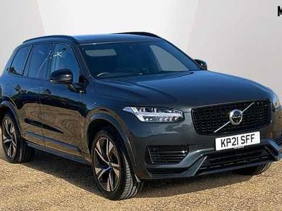Saville grey metallic Used 2021 Volvo XC90 R-Design SUV | £36,990 (Fair price)