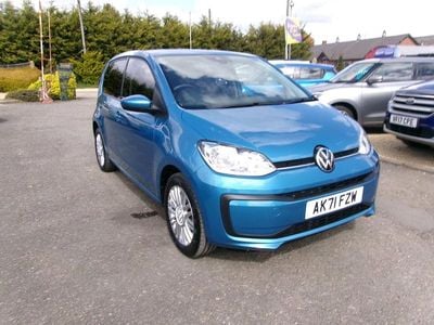 Used VW up! 65 HP (47 kW) 2021 Blue Hatchback