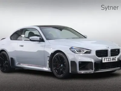 Begagnad BMW M2 Comfort Edition 460 HK (338 kW) 2023 Grå Sportkupé