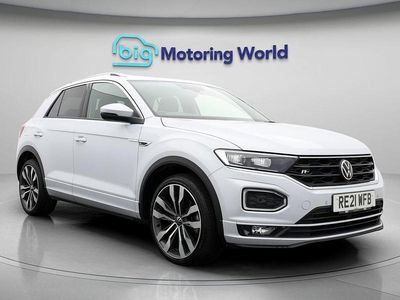 Silver Used 2021 VW T-Roc R-line SUV | £21,200 (Fair price)