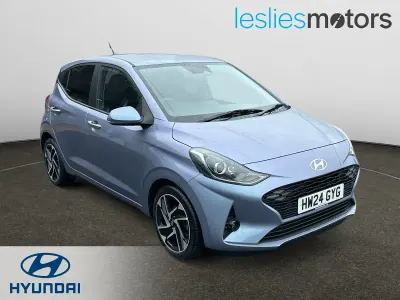 Used Hyundai i10 Premium 84 HP (61 kW) 2024 Blue Hatchback