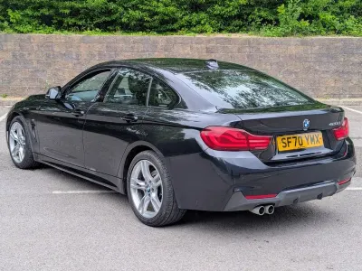 Begagnad BMW 420 M Sport 2020 Svart Halvkombi