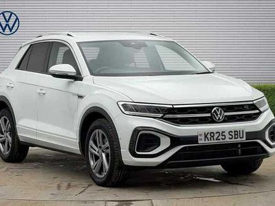 Używany VW T-Roc R-line 150 KM (110 kW) 2025 Biały SUV