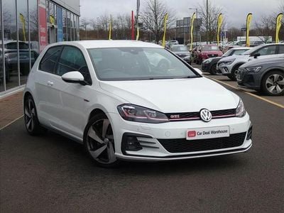 Used VW Golf VII GTI 241 HP (177 kW) 2019 White Hatchback