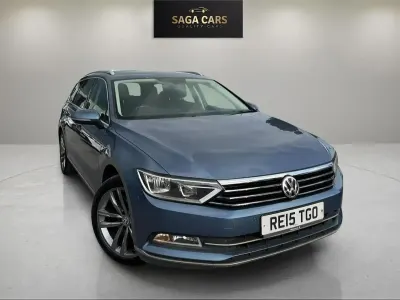 Used VW Passat GT 150 HP (110 kW) 2015 Blue Estate
