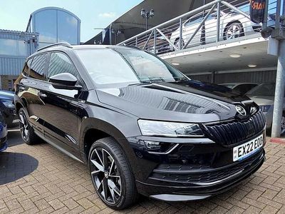 Used Skoda Karoq SportLine 147 HP (108 kW) 2022 Black magic pearl effect SUV