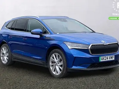 Usado Skoda Enyaq iV 210 kW (286 CV) 2024 Azul SUV