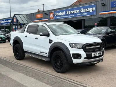 Used Ford Ranger Wildtrack 210 HP (154 kW) 2021 White Pickup