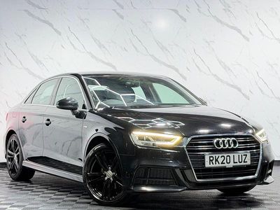 Black Used 2020 Audi A3 S-Line Sedan | £13,750 (Good price)