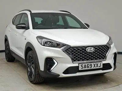 Usado Hyundai Tucson N Line 177 CV (130 kW) 2019 Blanco SUV