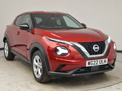 Used Nissan Juke N-Connecta 114 HP (83 kW) 2022 Red SUV