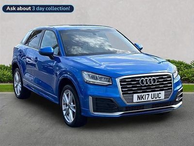 Used Audi Q2 S-Line 150 HP (110 kW) 2017 Blue SUV