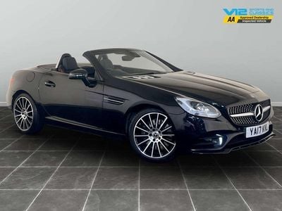 Black Used 2017 Mercedes SLC300 AMG line Cabriolet | £15,495 (Super price)