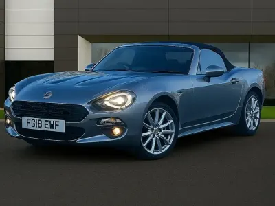 Używany Fiat 124 Spider Lusso 140 KM (102 kW) 2018 Szary Kabriolet