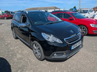 Used Peugeot 2008 120 HP (88 kW) 2016 Black SUV