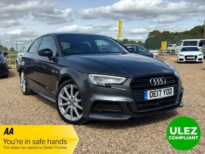 Used Audi A3 Black Edition 184 HP (135 kW) 2017 Grey Hatchback