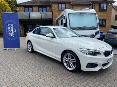 Used BMW 228 M Sport 245 HP (180 kW) 2014 White Coupe