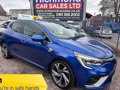 Used Renault Clio V RS Line 100 HP (73 kW) 2020 Blue Hatchback