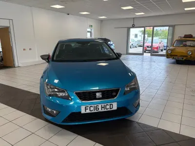 Used Seat Leon FR 2016 Blue Hatchback