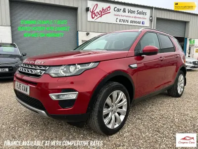 Używany Land Rover Discovery Sport HSE Luxury 2015 Czerwony SUV