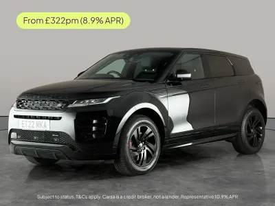 Begagnad Land Rover Range Rover evoque R-Dynamic 204 HK (150 kW) 2022 Svart SUV