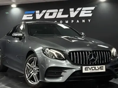 Used Mercedes E350 AMG line 2018 Grey Coupe