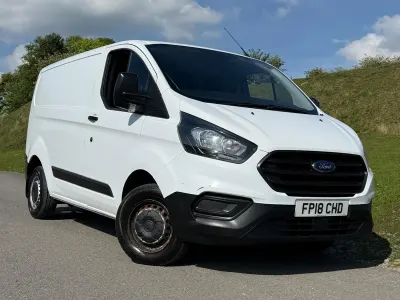 Usado Ford Transit Custom 105 HP (77 kW) 2018 Branco Van