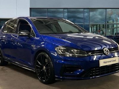 Used VW Golf VII R 310 HP (228 kW) 2018 Lapiz blue metallic