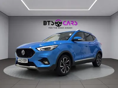 Used MG ZS Exclusive 106 HP (77 kW) 2023 Blue SUV