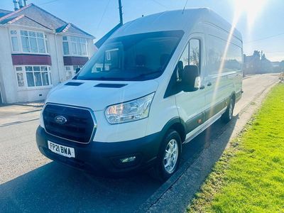 Used Ford Transit Trend 130 HP (95 kW) 2021 White Van