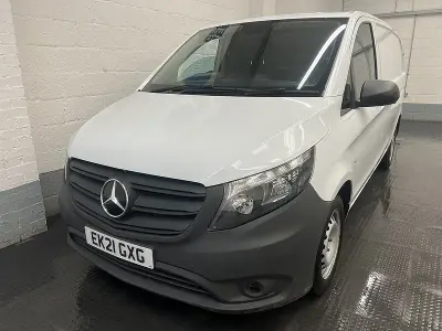 Used Mercedes Vito Progressive 134 HP (98 kW) 2021 White Van