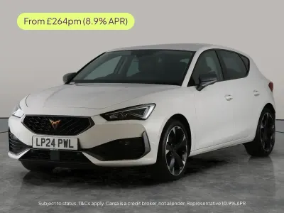 Used Cupra Leon 150 HP (110 kW) 2024 White Hatchback