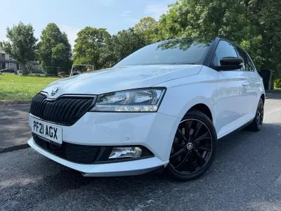 Used Skoda Fabia Monte Carlo 2021 White Hatchback