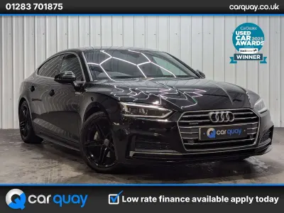 Used Audi A5 S-Line 2017 Black Coupe