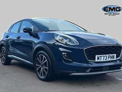 Used Ford Puma Titanium 125 HP (91 kW) 2023 Blue SUV
