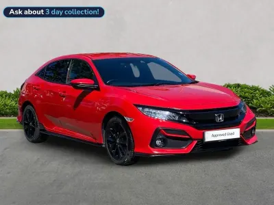 Używany Honda Civic Sport 182 KM (133 kW) 2020 Czerwony Hatchback