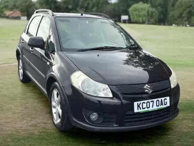 Used Suzuki SX4 GLX 2007 Black Hatchback