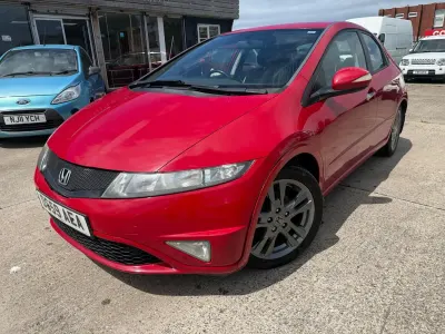 Used Honda Civic SI 140 HP (102 kW) 2010 Red Hatchback