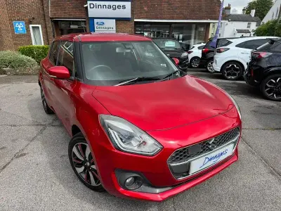 Used Suzuki Swift SZ5 111 HP (81 kW) 2017 Red Hatchback