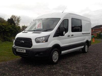 Used Ford Transit 130 HP (95 kW) 2018 White Van