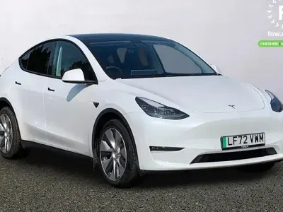 Used Tesla Model Y Long Range AWD 286 kW (389 HP) 2022 White SUV