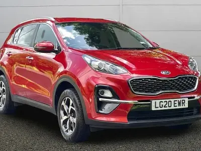 Used Kia Sportage 132 HP (97 kW) 2020 Red SUV