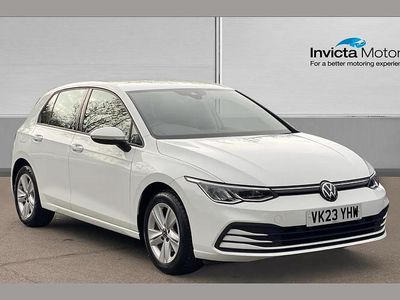 Used VW Golf VIII Life 150 HP (110 kW) 2023 White Hatchback