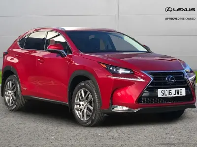 Used Lexus NX300h Luxury Line 194 HP (142 kW) 2016 Red SUV