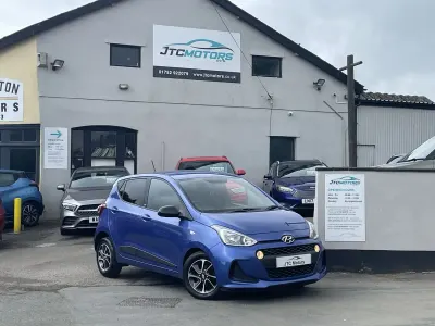 Used Hyundai i10 GO! 66 HP (48 kW) 2018 Blue Hatchback