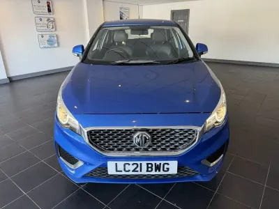 Used MG MG3 Exclusive 106 HP (77 kW) 2021 Blue Hatchback