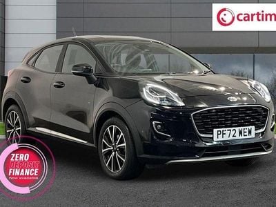 Used Ford Puma Titanium 155 HP (114 kW) 2023 Black SUV