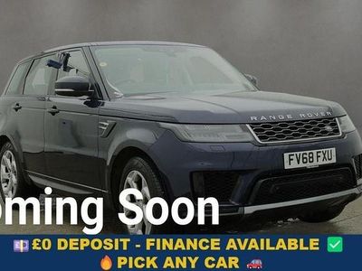 Blue Used 2018 Land Rover Range Rover Sport HSE SUV | £21,399
